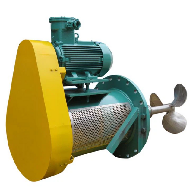 Rührwerk mit seitlichem Eingang für Lagertanks