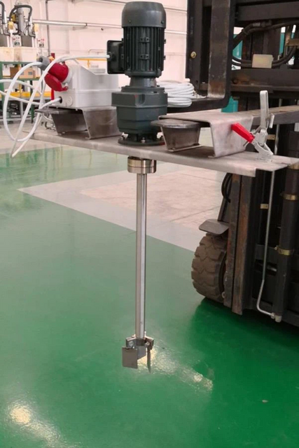 Mischer für IBC-Tank, Miniaturmischer, Rührwerk